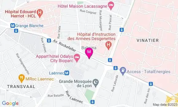 Localisation Dr Johann Tourtelier