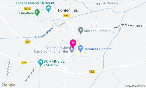 Localisation Dr Laurianne Ursulet