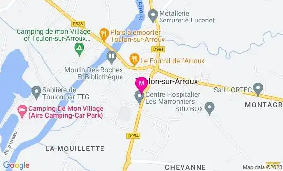 Localisation Dr Francis Gatier