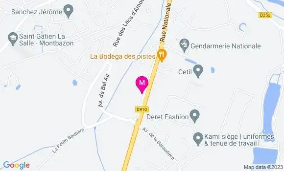 Localisation Dr Bettina Boucault