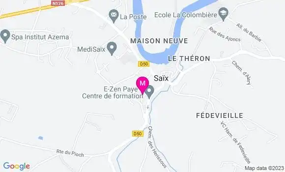 Localisation Dr Amelie Renouvin