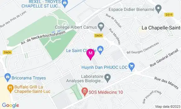 Localisation Dr Lucie Cognon