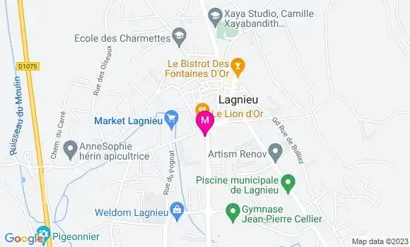 Localisation Dr Eugénie Delporte