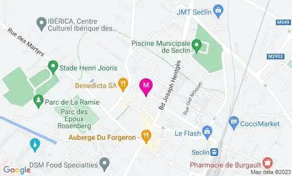 Localisation Dr Gaëtan Boone