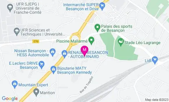 Localisation Dr Corinne Lesueur