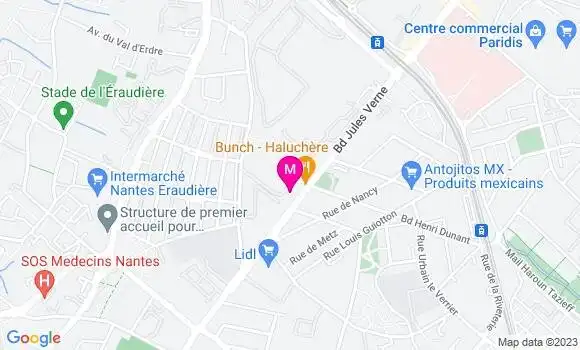 Localisation Dr Elise Pantel