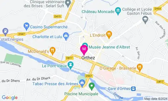 Localisation Dr Anthony Sanli