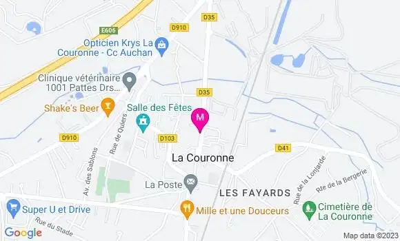 Localisation Dr Floriane Olivier Robino