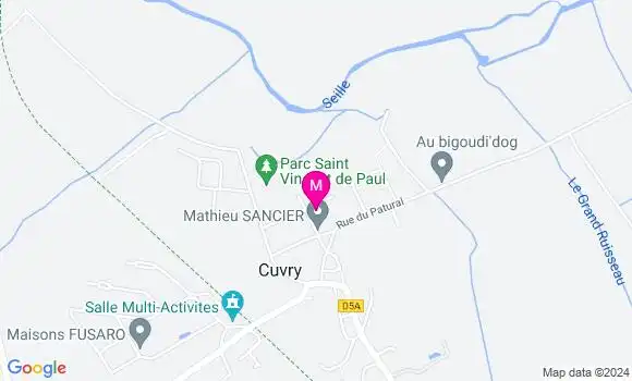 Localisation Dr Audrey Ronchi