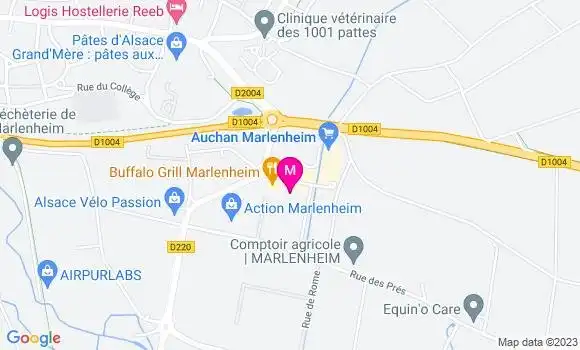 Localisation Dr Marine Huther