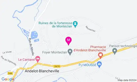 Localisation Dr Romain Terrien