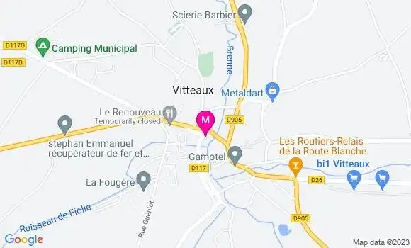 Localisation Dr Emmanuelle Lacombe