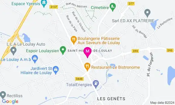 Localisation Dr Alix Remaud