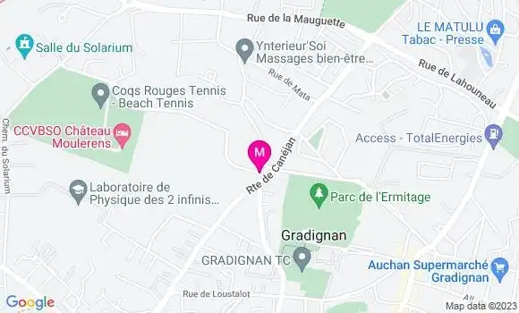 Localisation Dr Marie Pierre Grezillier