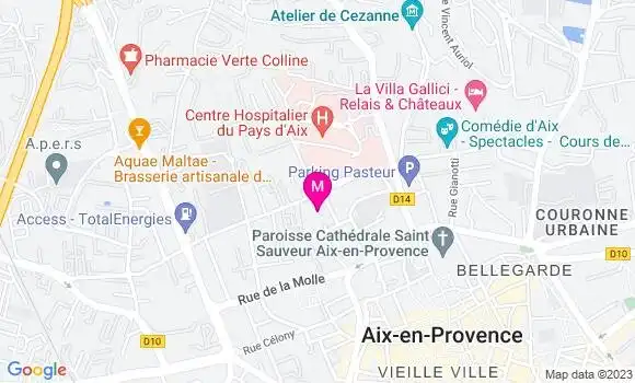 Localisation Dr Nawel Sarouti Lungo