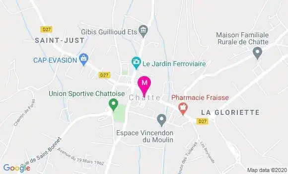 Localisation Dr Patricia Lopez