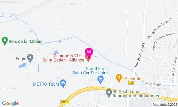 Localisation Dr Philippe Andre