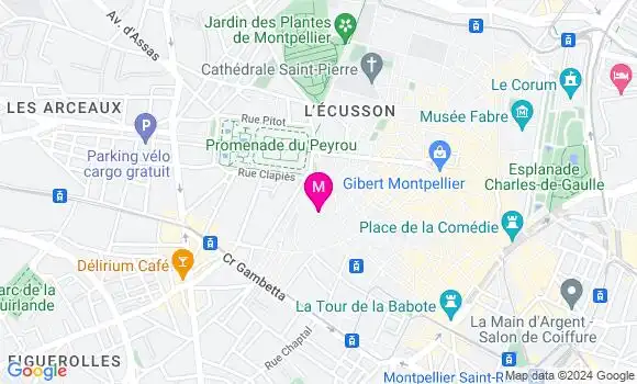 Localisation Dr Amandine Sarry