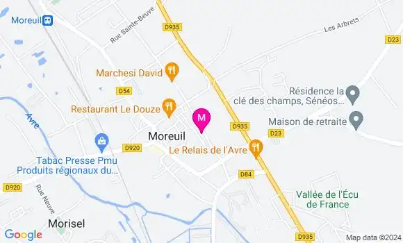 Localisation Dr Alexis Hebert