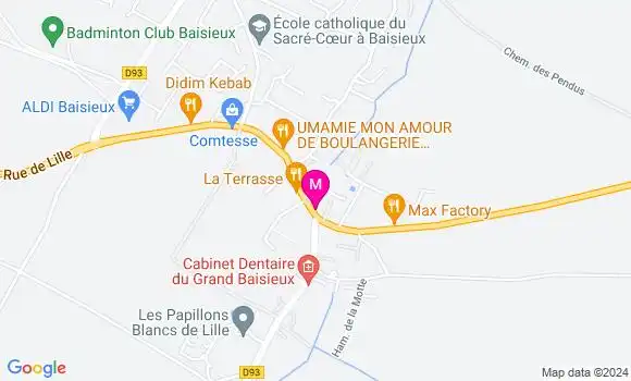 Localisation Dr Harald Trouillet
