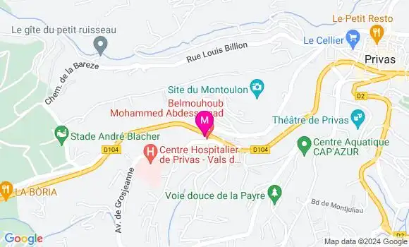 Localisation Dr Francis Pellet