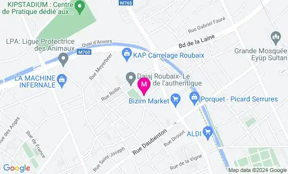 Localisation Dr Amel Yazit Mameche