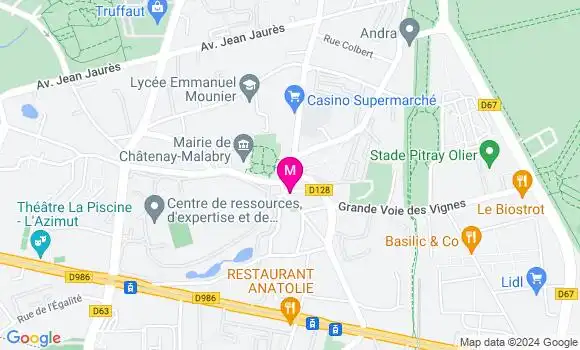Localisation Dr Carole Lemoine