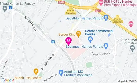 Localisation Dr Paul Louvel
