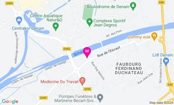 Localisation Dr Yassine Idrissi Kandri