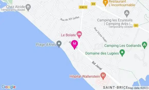 Localisation Dr Caroline Ziade Coularis