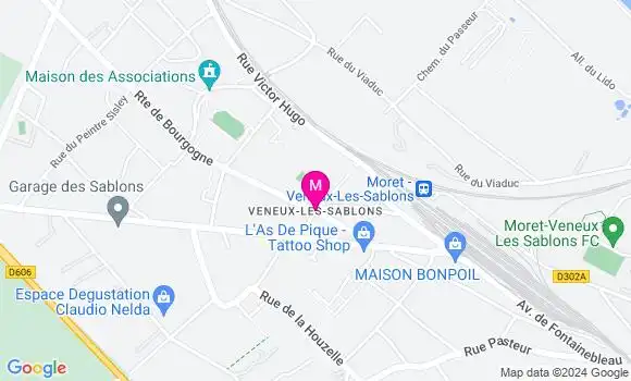 Localisation Dr Pauline Morin