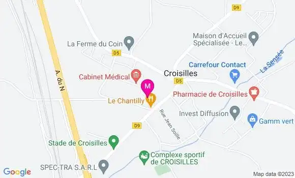 Localisation Dr Cécile Robert