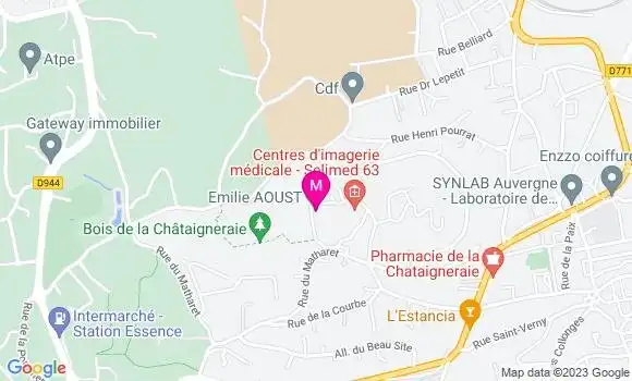 Localisation Dr Amal Zouad