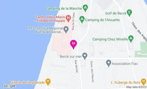 Localisation Dr Jean Luc Naud