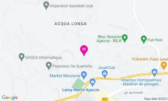Localisation Dr Julien De Colo