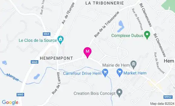 Localisation Dr Olivier Duriez