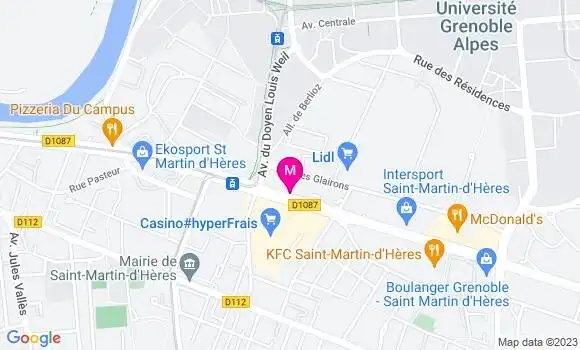 Localisation Dr Florian Bruiset