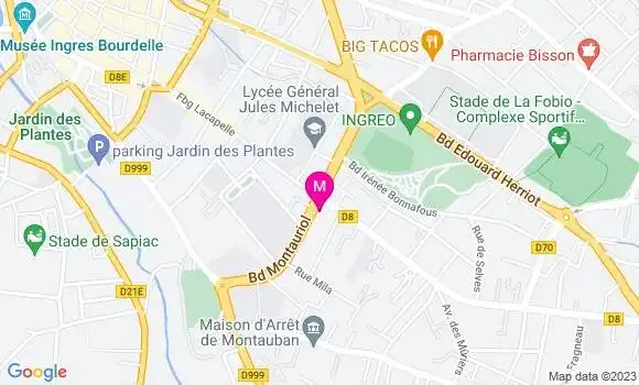 Localisation Dr Delphine Hirtz