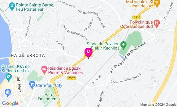 Localisation Dr Marie Cécile Orradre