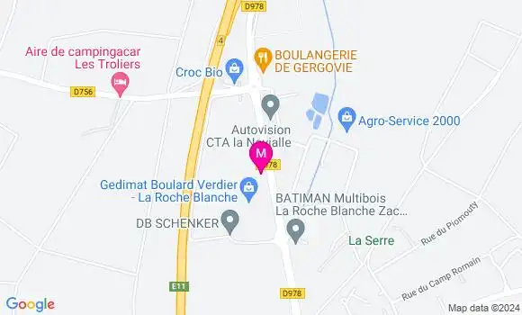 Localisation Dr Caroline Panighetti