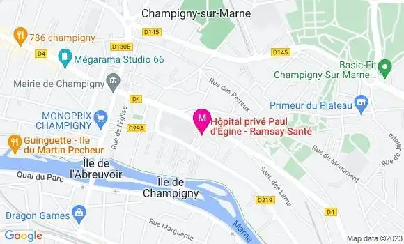 Localisation Dr Guillaume Le Baut