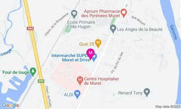Localisation Dr Julie Laronze