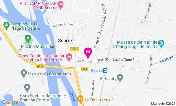 Localisation Dr Julie Cantot