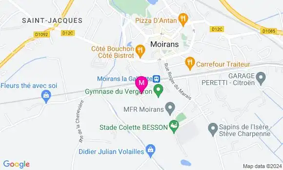 Localisation Dr Camille Rohan