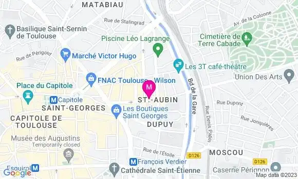 Localisation Dr Benjamin Bousquet