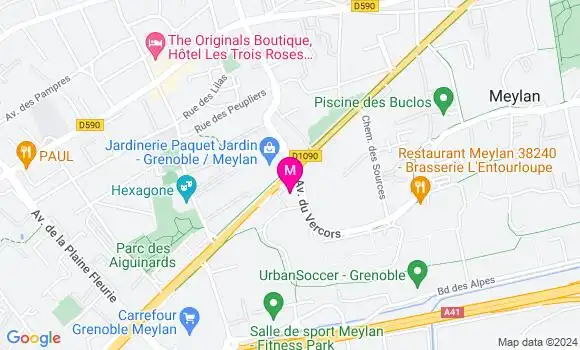Localisation Dr Benjamin Bonne