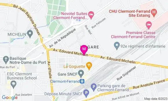 Localisation Dr Sarah Billard