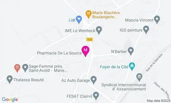 Localisation Dr Anna Maria Seuthe