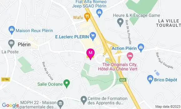 Localisation Dr Guillaume Joguet