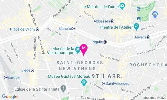 Localisation Dr Claire Rivet